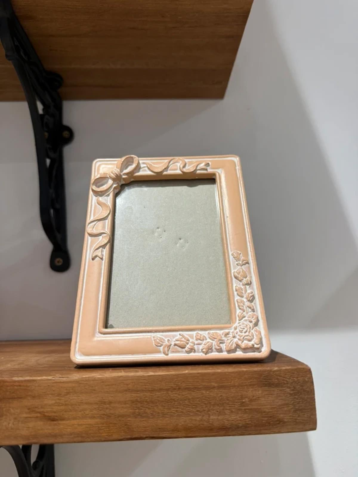 Vintage cream brow one of a kind photo frame stunning home deco