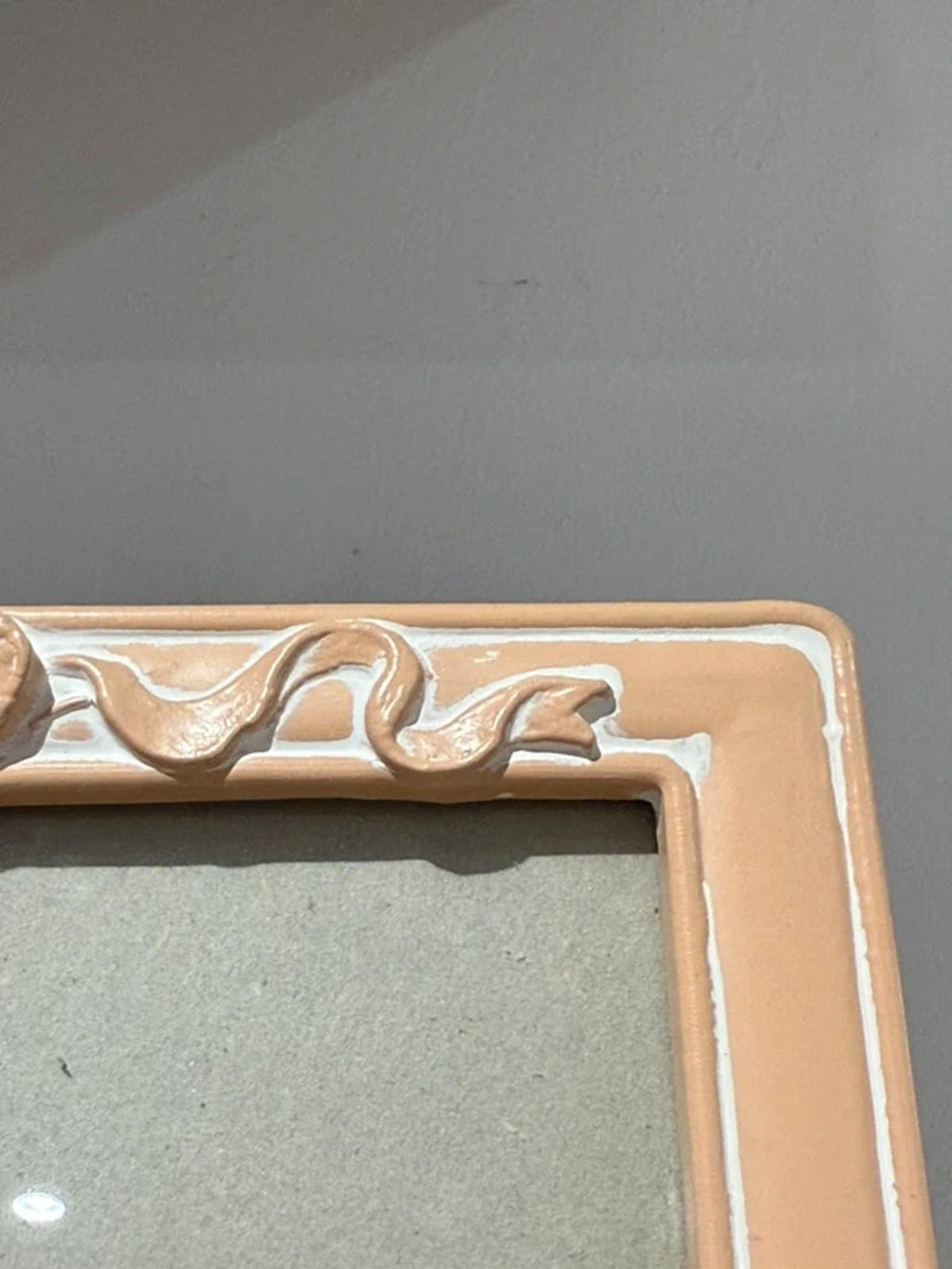 Vintage cream brow one of a kind photo frame stunning home deco