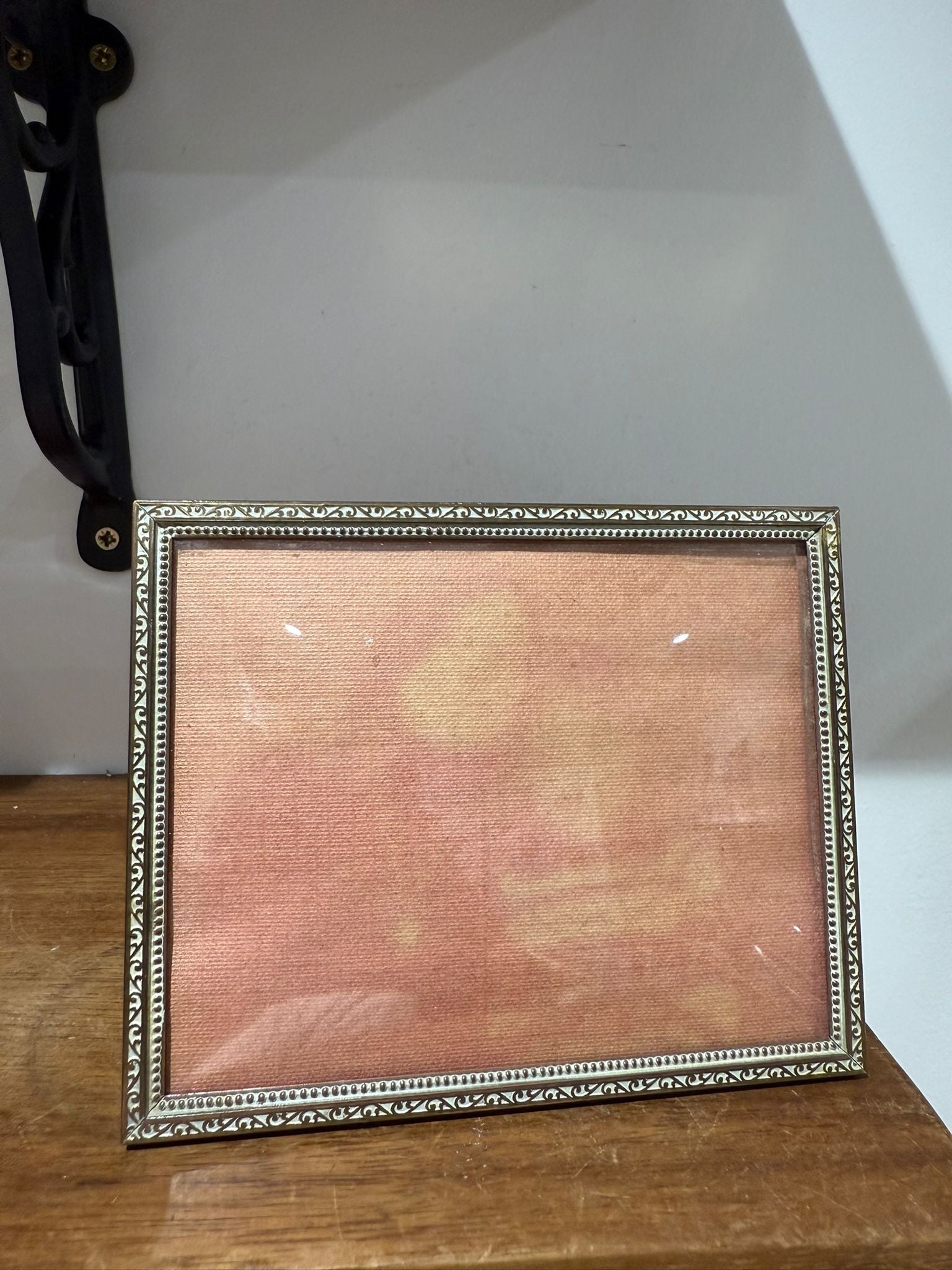 Vintage Ornate Gold Tone Photo Frame