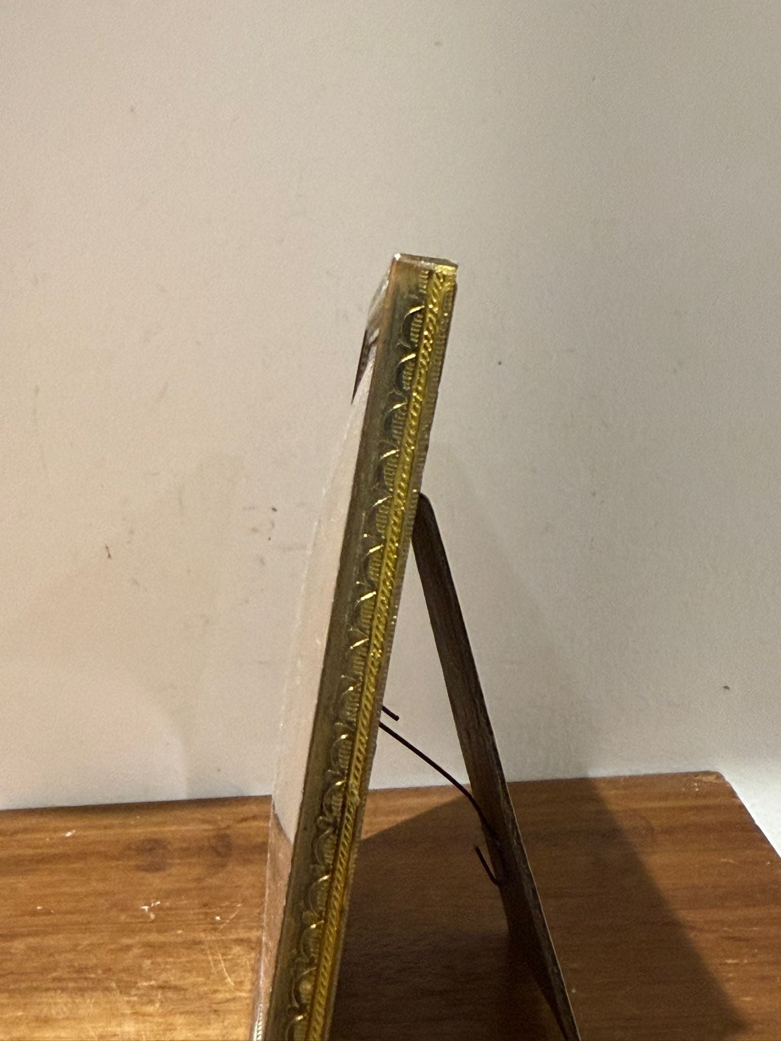 Vintage Ornate Gold Tone Photo Frame