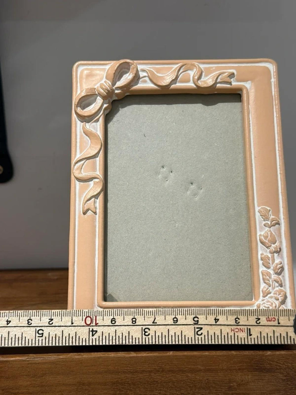 Vintage cream brow one of a kind photo frame stunning home deco