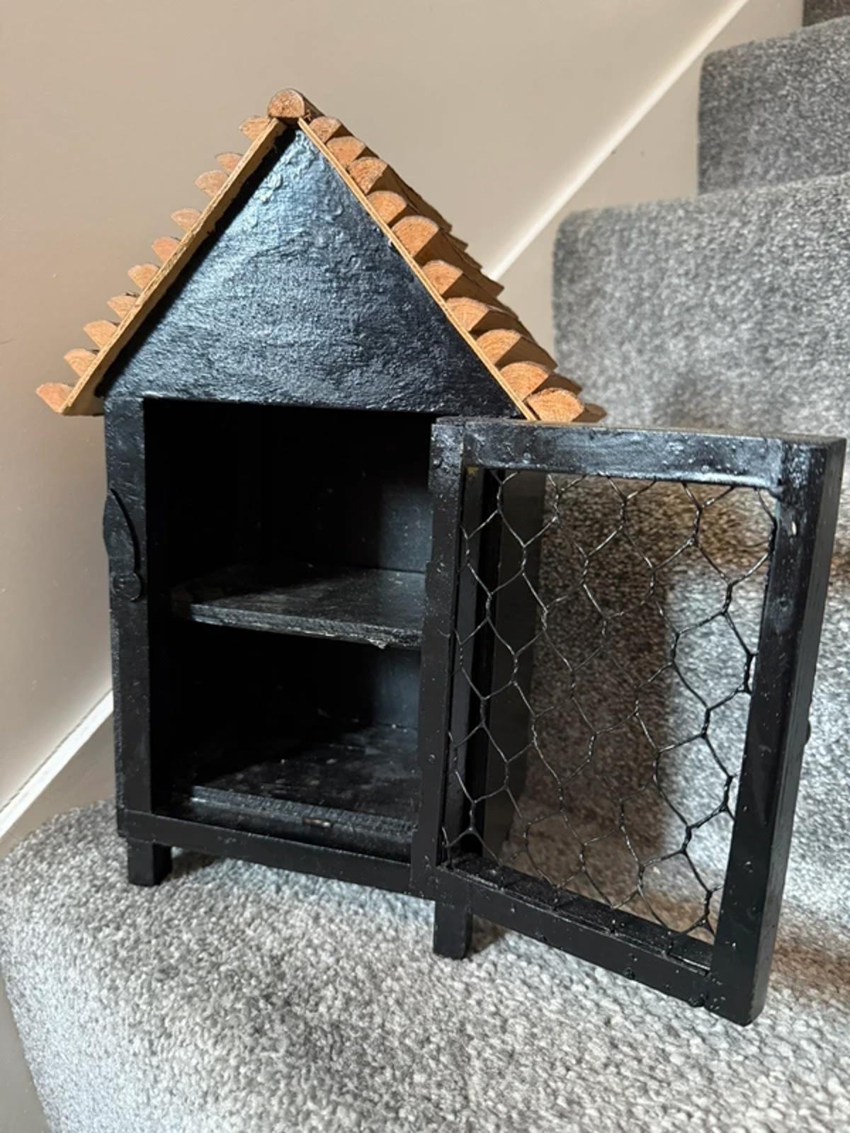 Vintage wooden egg hen house storage kitchen country home decor