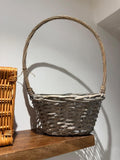 Country home living large Easter basket storage decor