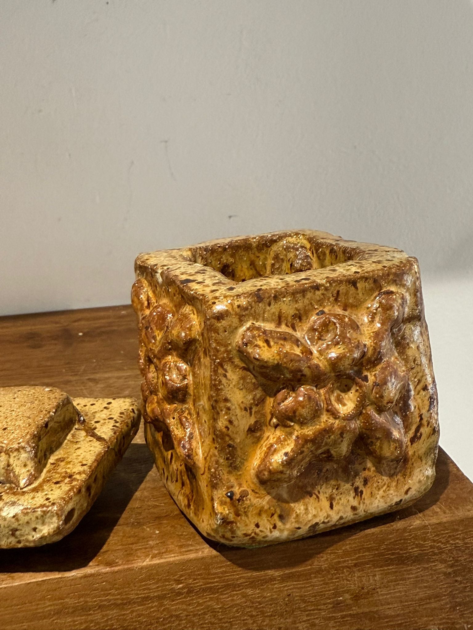 Vintage Studio Pottery Decorative Pot