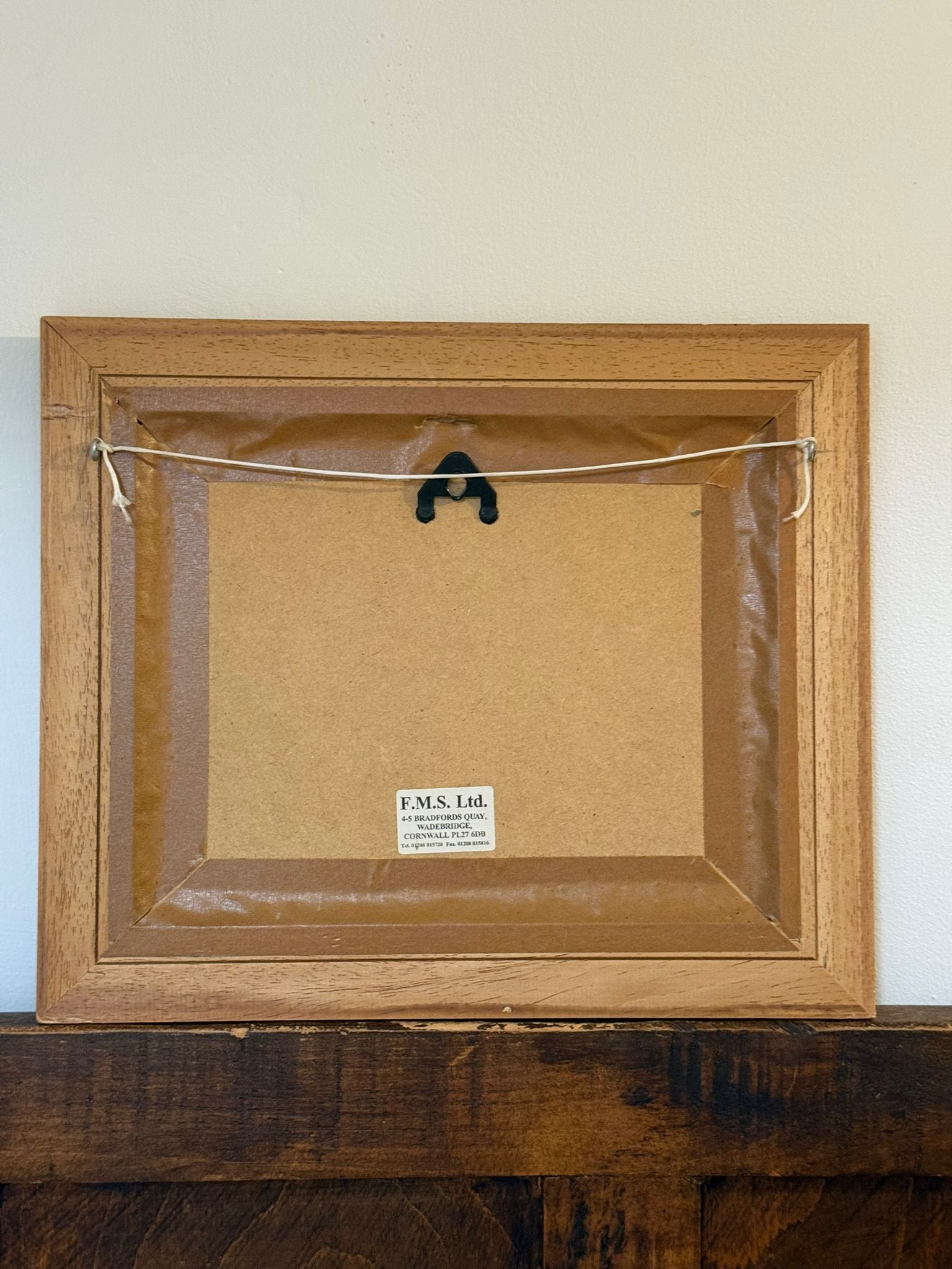 Vintage Framed Farming Horses Field Ploughing Countryside Print