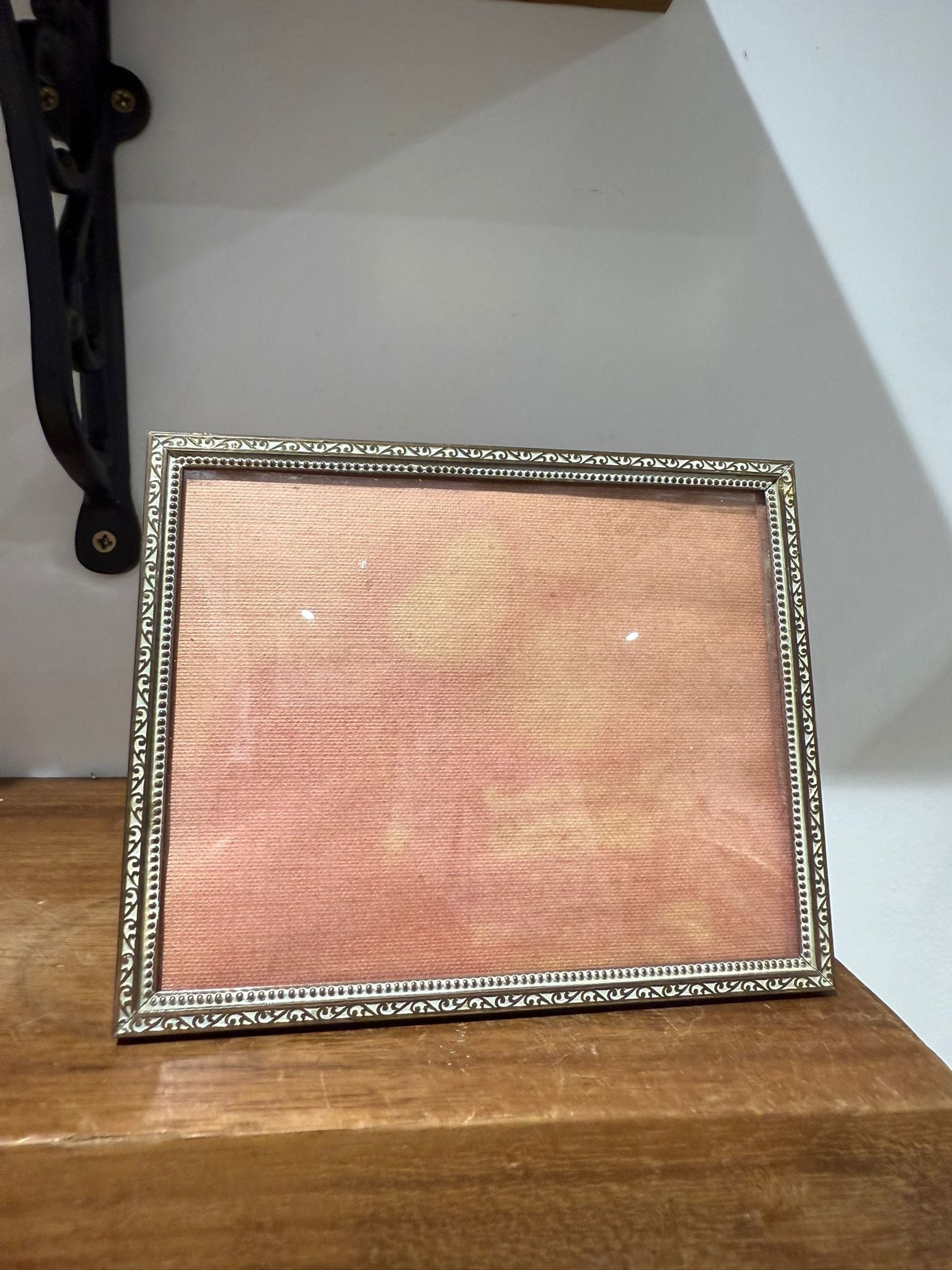 Vintage Ornate Gold Tone Photo Frame