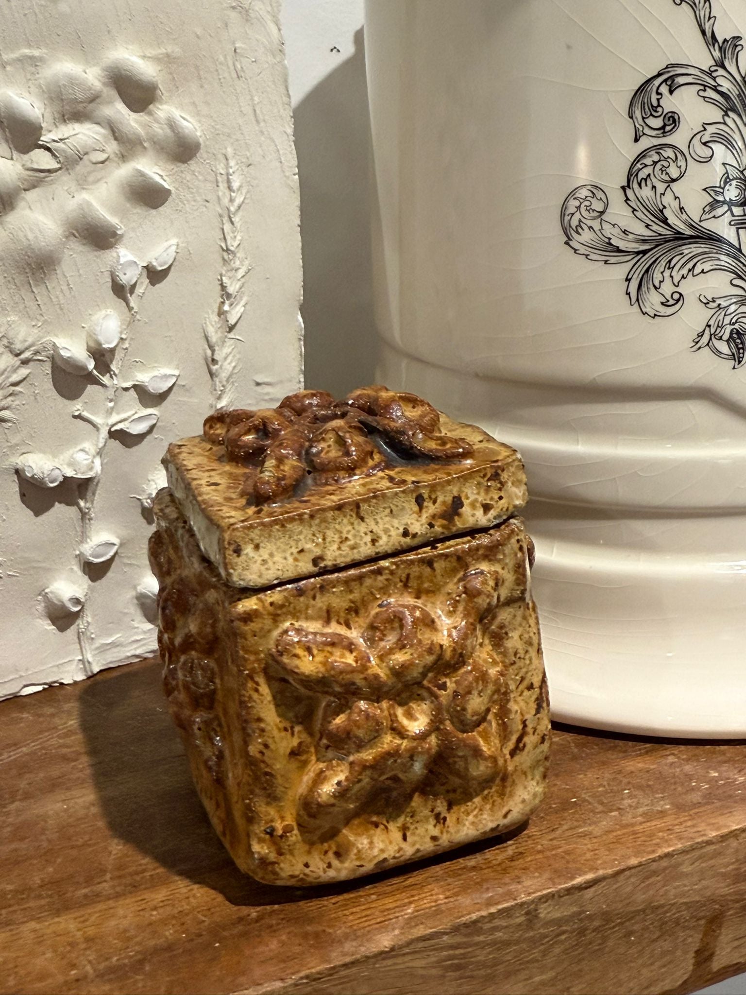 Vintage Studio Pottery Decorative Pot