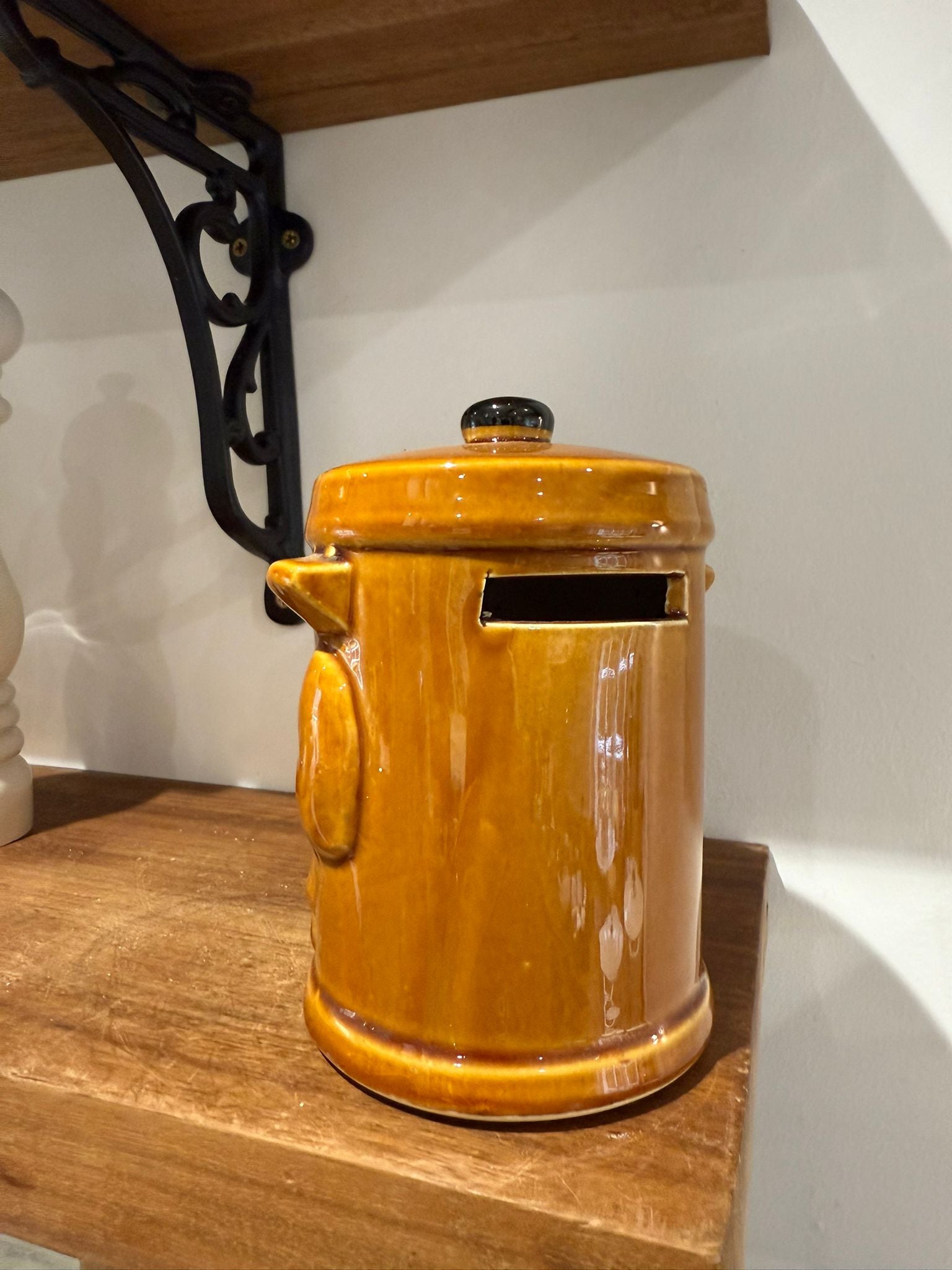 Vintage Novelty Reindeer Ceramic Money Box