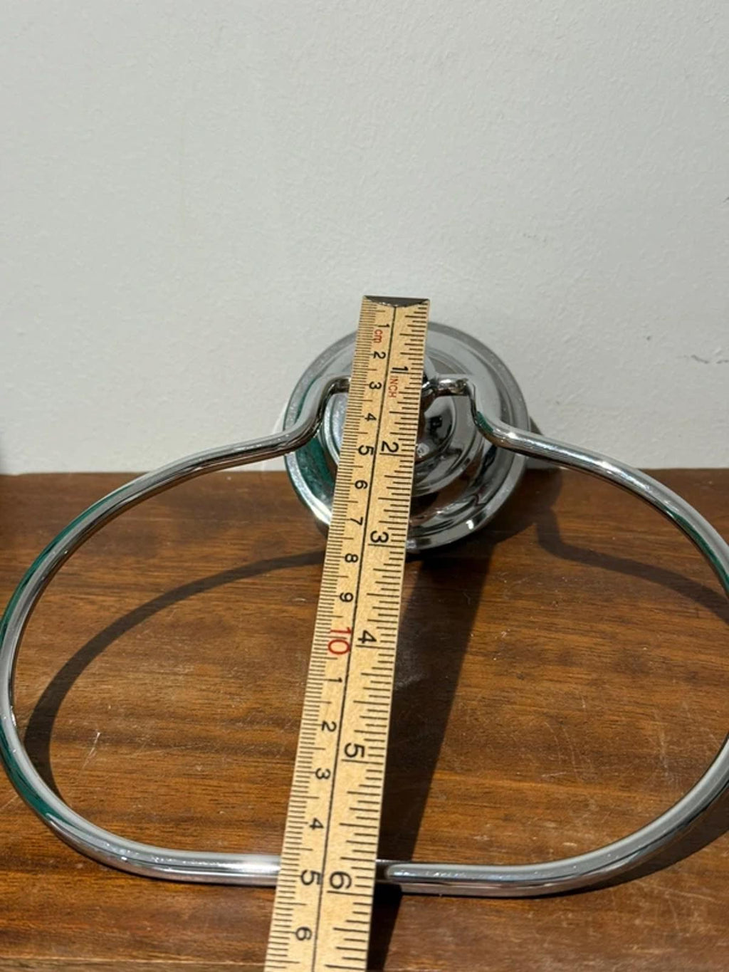 Brand-new silver bathroom towel holder country Home live in decor