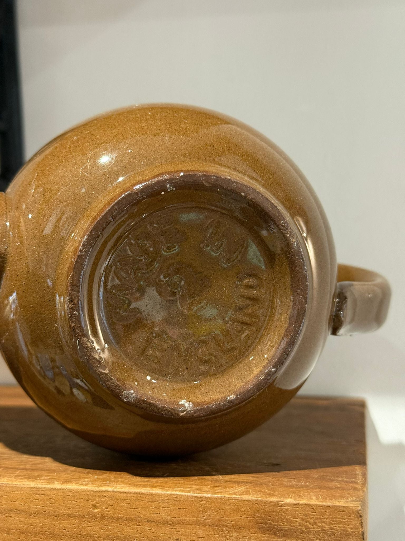 Vintage Brown Studio Pottery Teapot