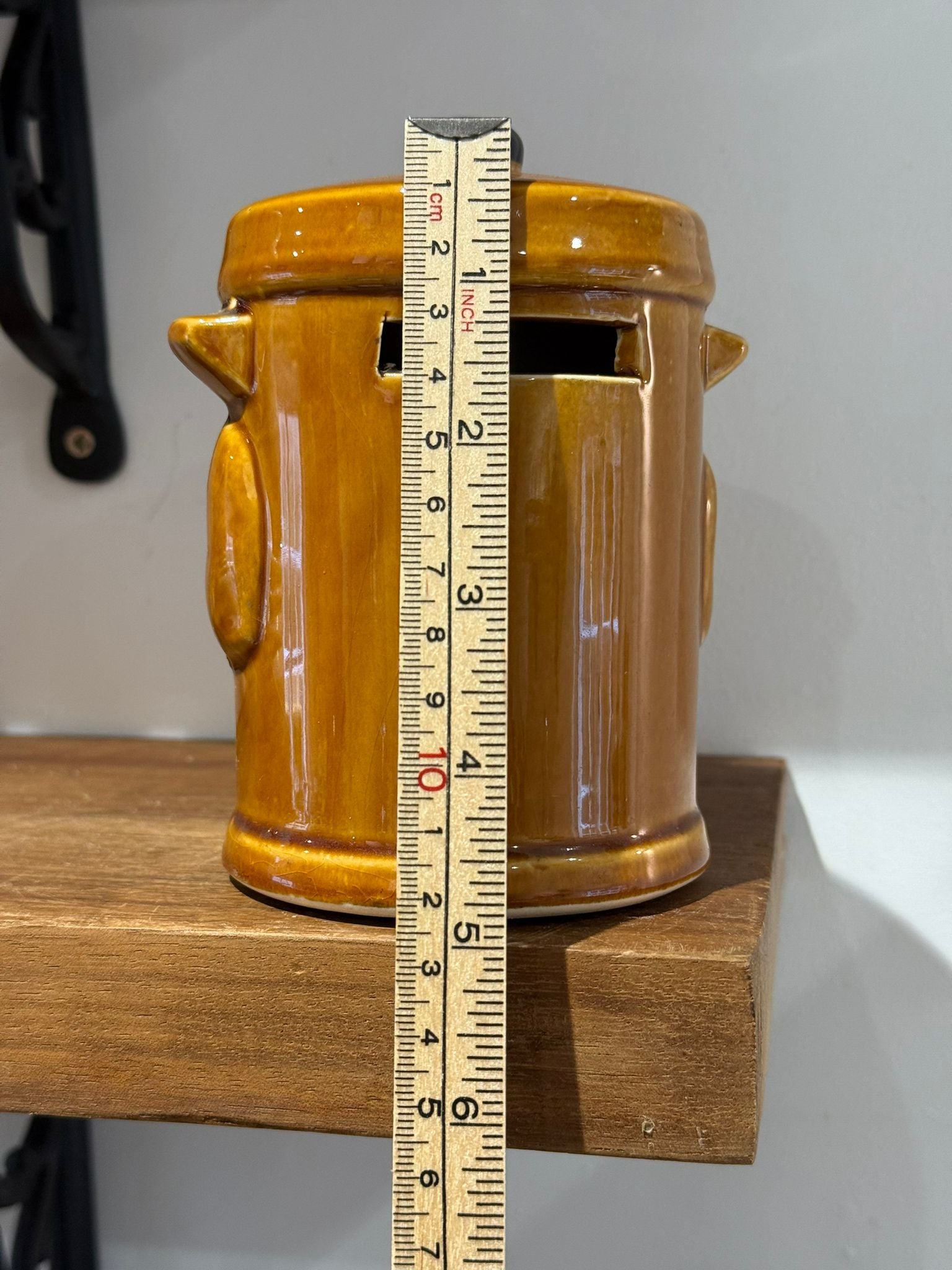 Vintage Novelty Reindeer Ceramic Money Box