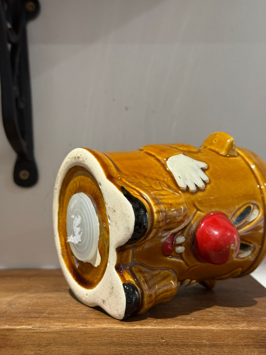 Vintage Novelty Reindeer Ceramic Money Box