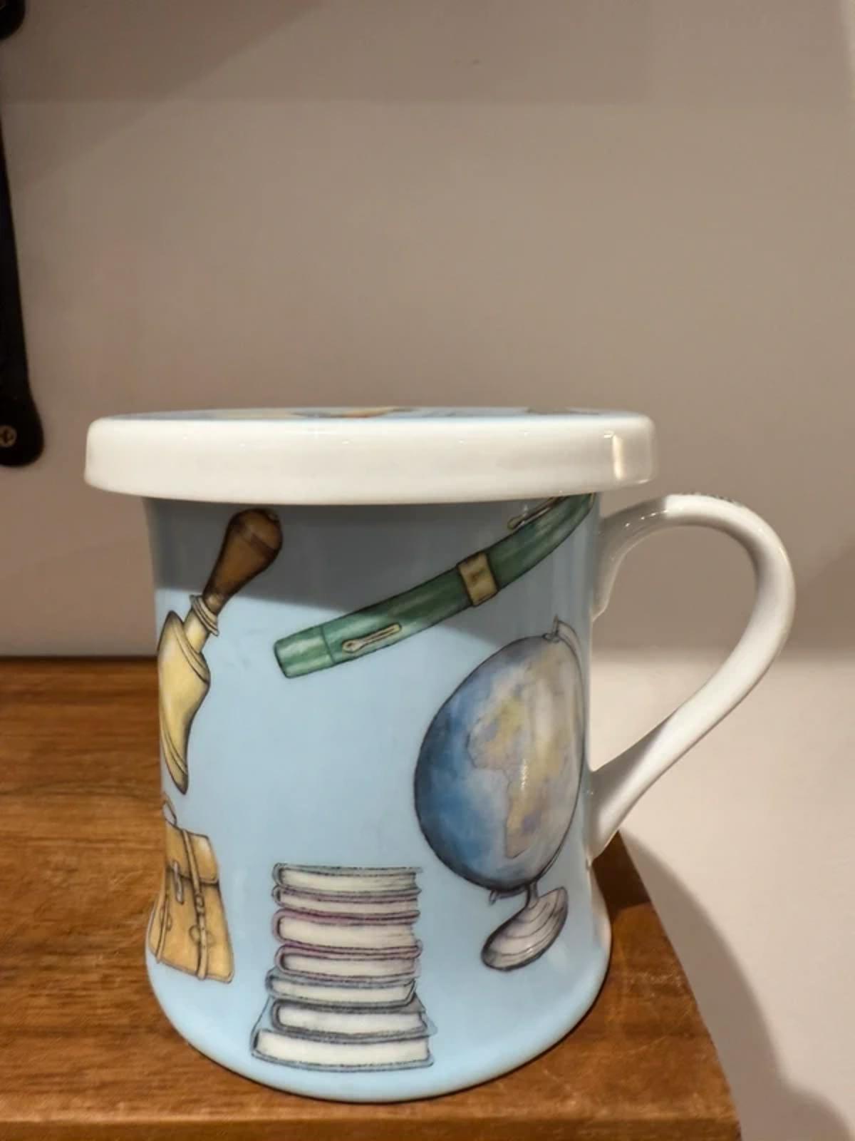 Teachers school gift coffee mug and tea coaster set lovely gift new without tags